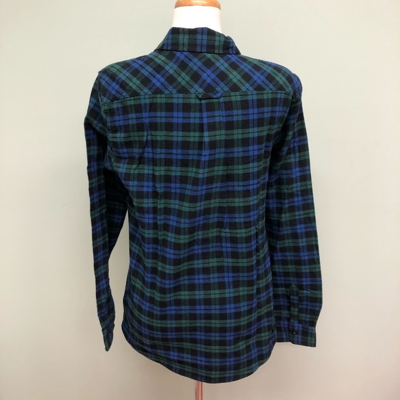 Weatherproof | Ladies Plaid Shirt | Green & Blue | Plaid | Various Sizes - Picture 3 of 3